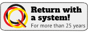 Return with a system! For more than 25 years.